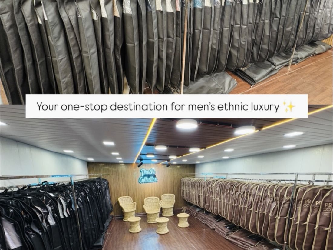 Rental collection at Prachi Bridal Hub